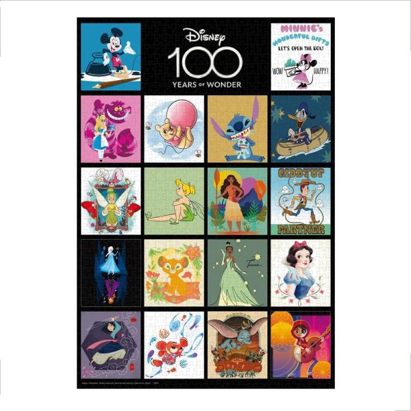 Disney100 Artists Series 1000 Piece Jigsaw Puzzle ‎Tenyo D-1000-011 JAPAN For Cheap