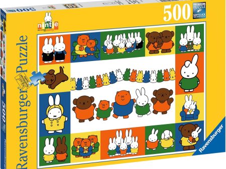 Miffy Portrait 500 Piece Jigsaw Puzzle Ravensburger 171569 JAPAN Online Sale