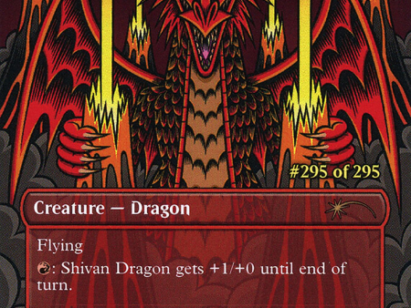 Shivan Dragon (Serialized) [Secret Lair Drop Promos] Online