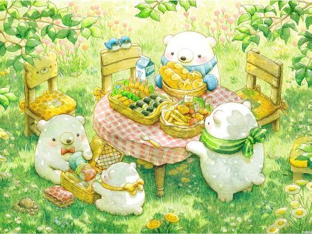 Chip_Picnic 600 piece plastic jigsaw puzzle Pintoo H2316 JAPAN Online Sale