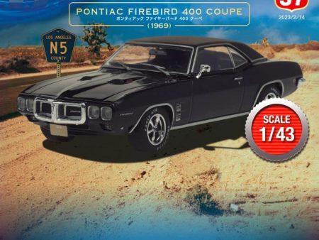 DeAGOSTINI 1 43 American Car Collection #37 PONTIAC FIREBIRD 400 COUPE 1969 Model Car JAPAN For Discount