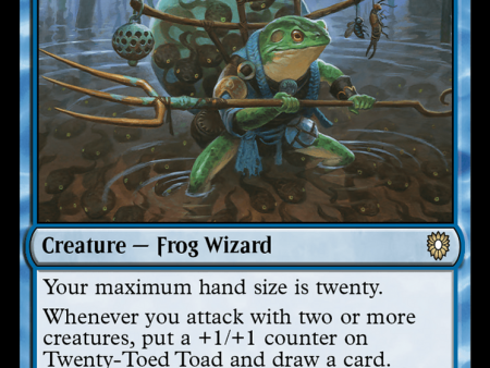 Twenty-Toed Toad [The List] Discount