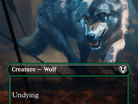 Young Wolf (Borderless) [Innistrad Remastered] Cheap