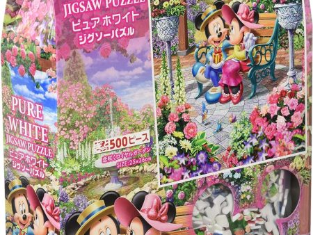 Disney Love Blooms Royal Garden Gyutto Series [Pure White] 500-piece jigsaw puzzle Tenyo DPG-500-218 JAPAN Online now