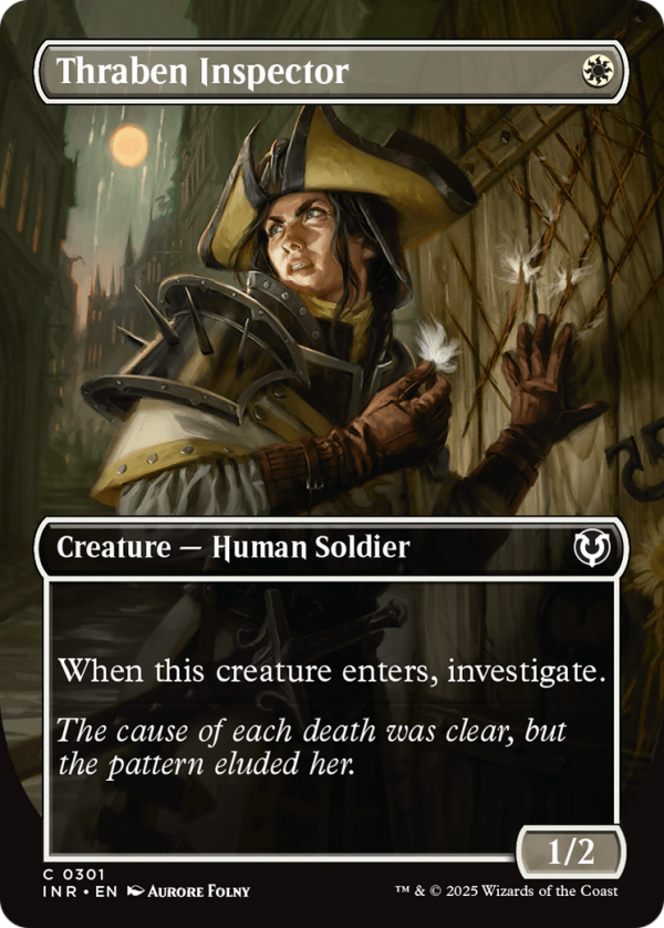 Thraben Inspector (Borderless) [Innistrad Remastered] Online Hot Sale