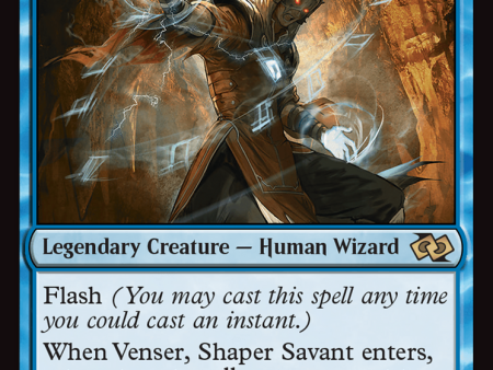 Venser, Shaper Savant (Anime) [Foundations Jumpstart] For Sale