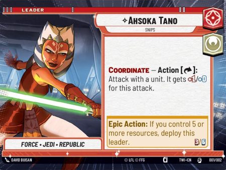 Ahsoka Tano - Snips (Hyperspace) (001 002) [Judge Promos] For Discount