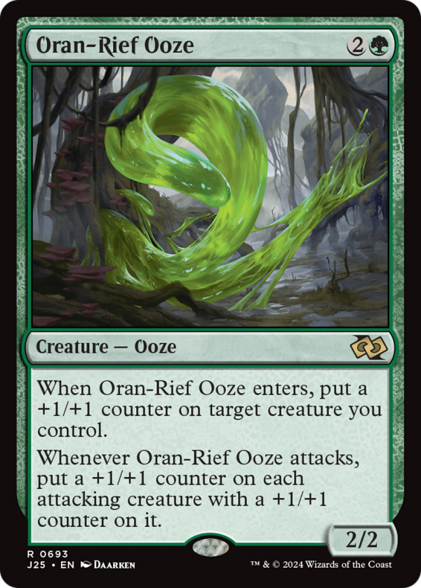 Oran-Rief Ooze [Foundations Jumpstart] Hot on Sale