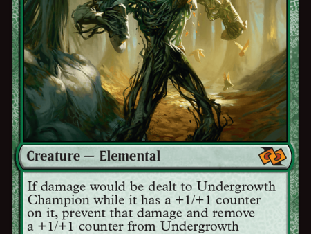 Undergrowth Champion [Foundations Jumpstart] Hot on Sale