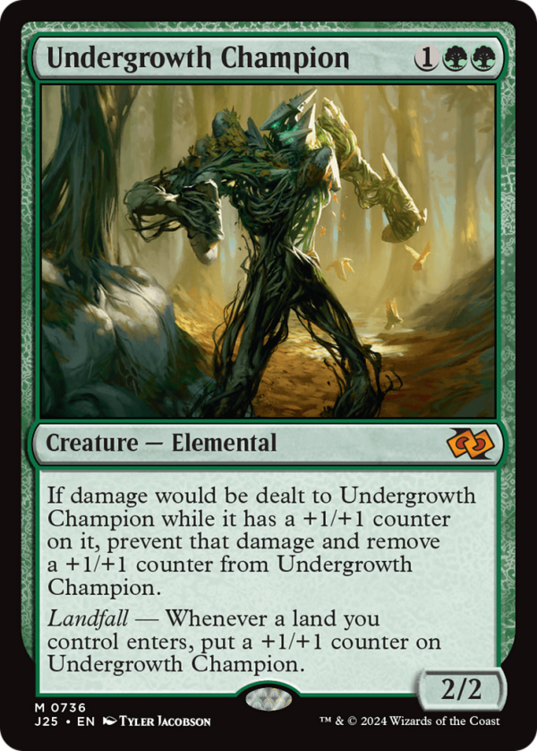 Undergrowth Champion [Foundations Jumpstart] Hot on Sale