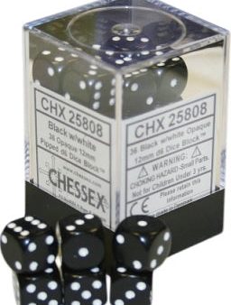 Opaque 12mm D6 (36 dice) Sale