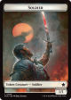 Rabbit    Soldier Double-Sided Token [Foundations Tokens] on Sale