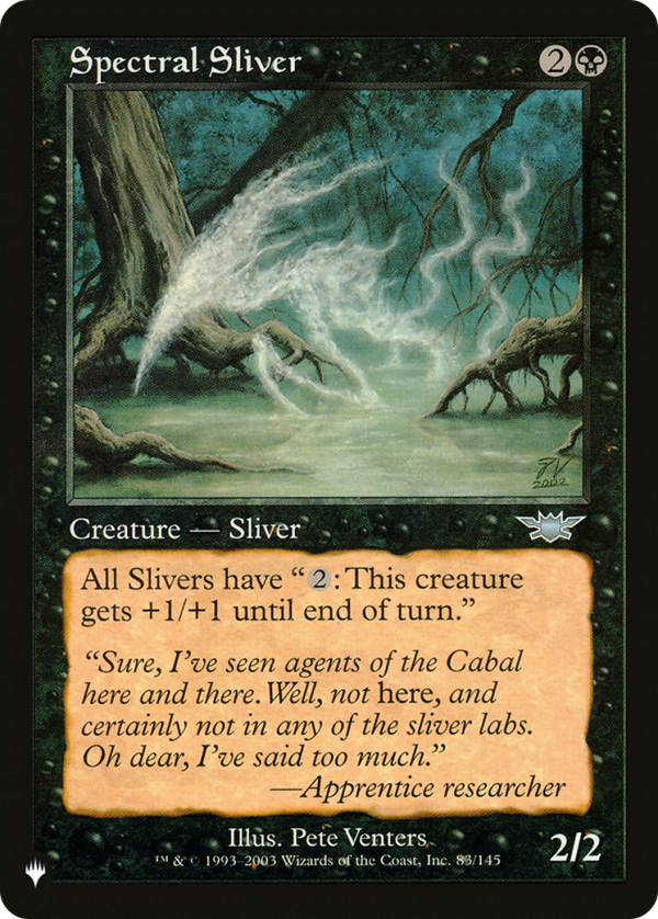 Spectral Sliver [The List] Sale