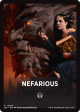 Nefarious Theme Card [Foundations Jumpstart Front Cards] Discount