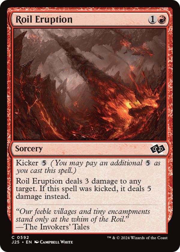 Roil Eruption [Foundations Jumpstart] For Cheap