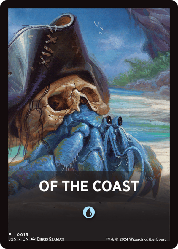 Of The Coast Theme Card [Foundations Jumpstart Front Cards] Online now