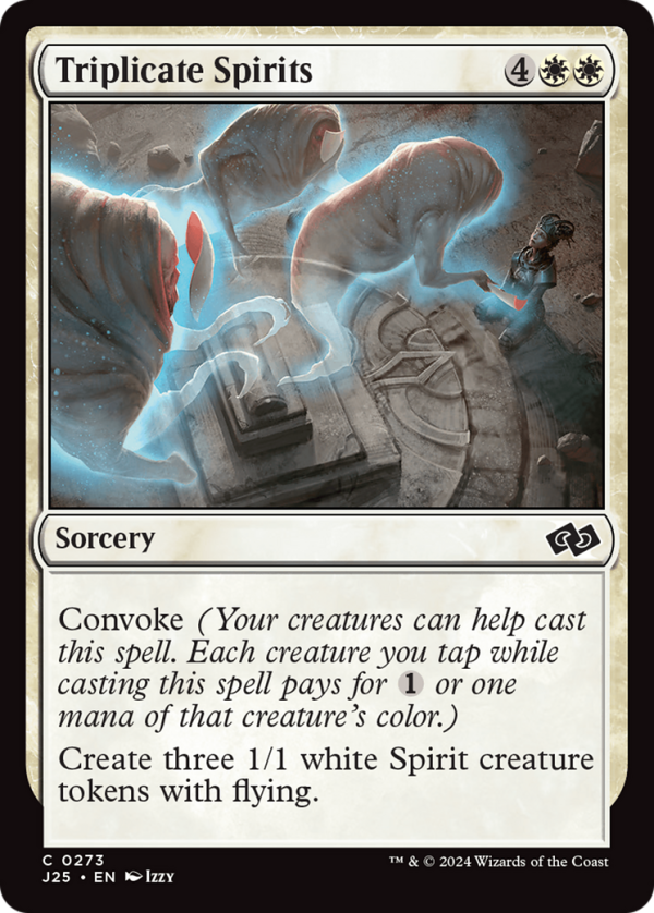 Triplicate Spirits [Foundations Jumpstart] For Sale