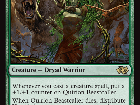 Quirion Beastcaller [Foundations Jumpstart] on Sale