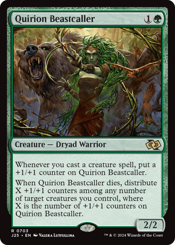 Quirion Beastcaller [Foundations Jumpstart] on Sale