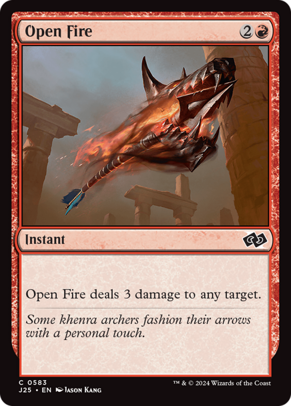 Open Fire [Foundations Jumpstart] Online Sale