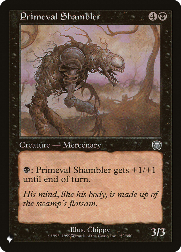 Primeval Shambler [The List] For Discount