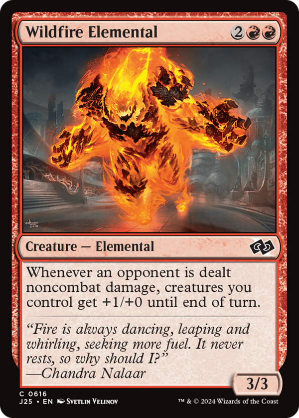 Wildfire Elemental [Foundations Jumpstart] For Discount