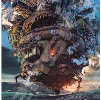 Studio Ghibli Howl s Moving Castle This castle moves 1000 Piece Premium foil jigsaw Puzzle Ensky 1000-276 JAPAN Sale