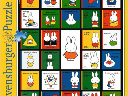 Miffy Book Cover 1000 Piece Jigsaw Puzzle Ravensburger ‎171552 JAPAN Online now