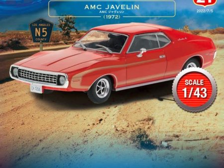 DeAGOSTINI 1 43 American Car Collection #21 AMC JAVELIN 1972 Model Car JAPAN For Discount