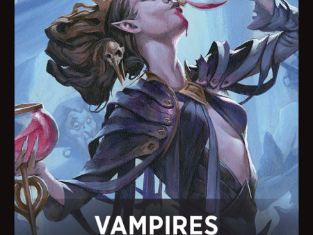 Vampires Theme Card [Foundations Jumpstart Front Cards] Hot on Sale