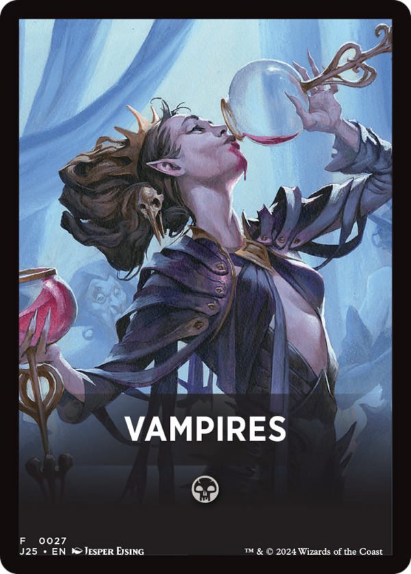 Vampires Theme Card [Foundations Jumpstart Front Cards] Hot on Sale