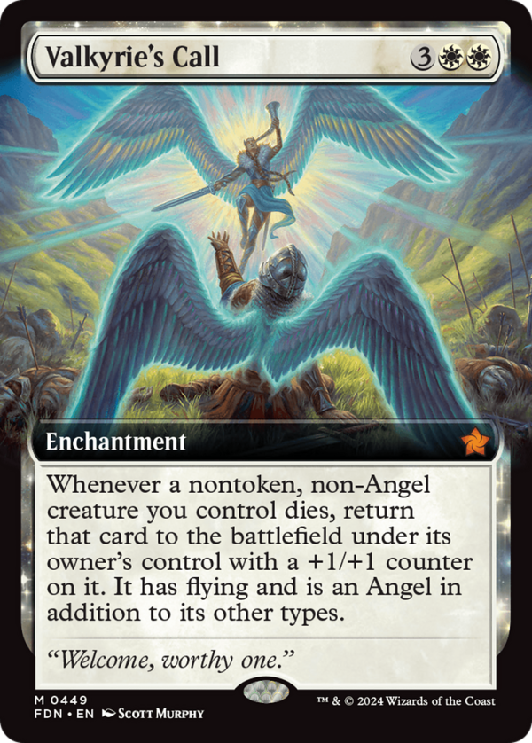 Valkyrie s Call (Extended Art) [Foundations] For Discount