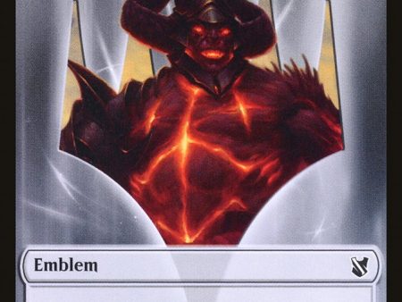 Ob Nixilis Reignited Emblem [Commander 2019 Tokens] on Sale