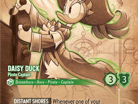 Daisy Duck - Pirate Captain (Enchanted) (211 204) [Azurite Sea] Hot on Sale