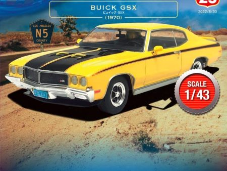 DeAGOSTINI 1 43 American Car Collection #25 BUICK GSX 1970 MOdel Car JAPAN Online