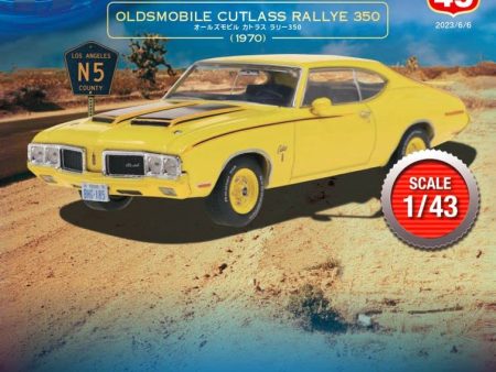 DeAGOSTINI 1 43 American Car Collection #45 OLDSMOBILE CUTLASS RALLY 350 1970 Model Car JAPAN Discount