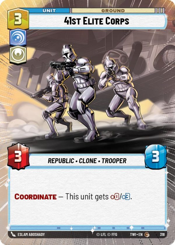 41st Elite Corps (Hyperspace) (318) [Twilight of the Republic] Cheap