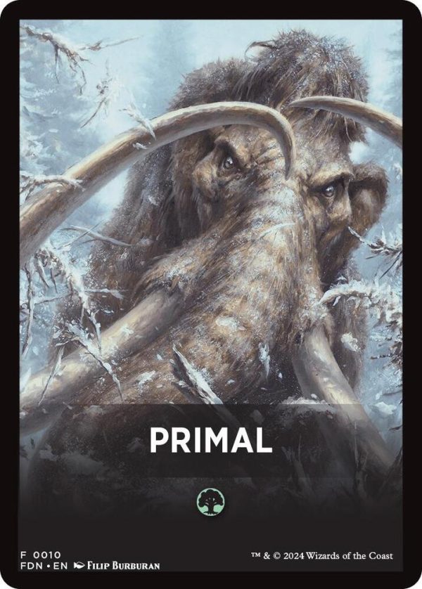 Primal Theme Card [Foundations Tokens] Online Hot Sale