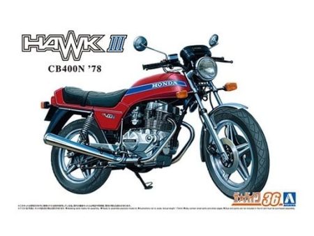 AOSHIMA 1 12 Honda Cb400N Hawk-Iii 78 The Bike Series No.36 063057 Model kit Sale