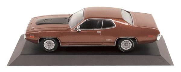 DeAGOSTINI 1 43 American Car Collection #44 PLYMOUTH GTX 1971 Model Car JAPAN Hot on Sale