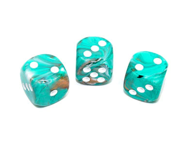 Marble 16mm D6 (12 dice) Sale