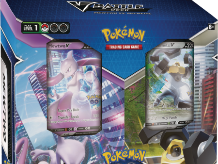 Pokemon Go V Battle Deck: Mewtwo vs Melmetal Cheap