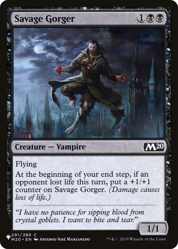 Savage Gorger [The List] Cheap