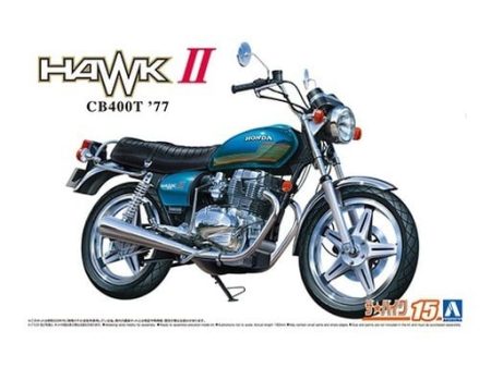 AOSHIMA 1 12 Honda Cb400T Hawk-Ii 77 The Bike Series No.15 062654 Model kit on Sale