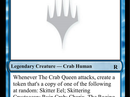 The Crab Queen [Mystery Booster 2 Playtest Cards] For Sale