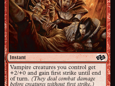 Vampiric Fury [Foundations Jumpstart] Online now