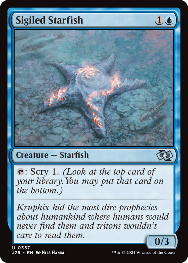 Sigiled Starfish [Foundations Jumpstart] Online now