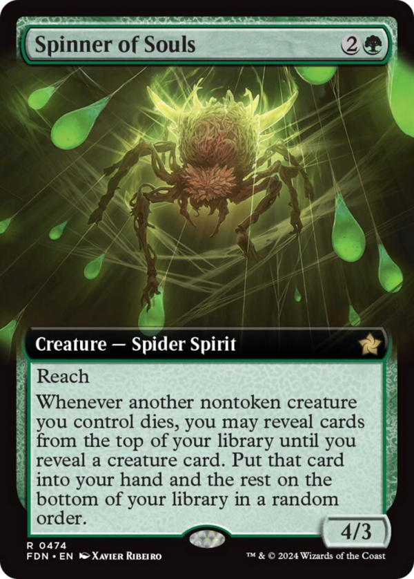 Spinner of Souls (Extended Art) [Foundations] Sale