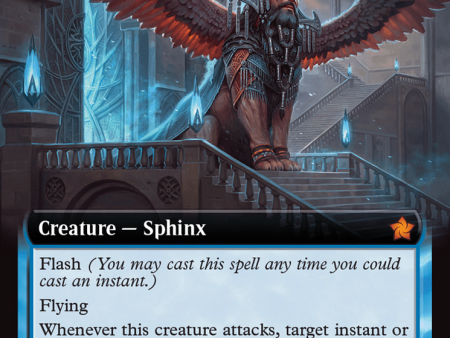 Sphinx of Forgotten Lore (Extended Art) [Foundations] on Sale