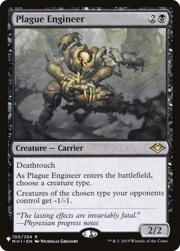 Plague Engineer [The List] Supply